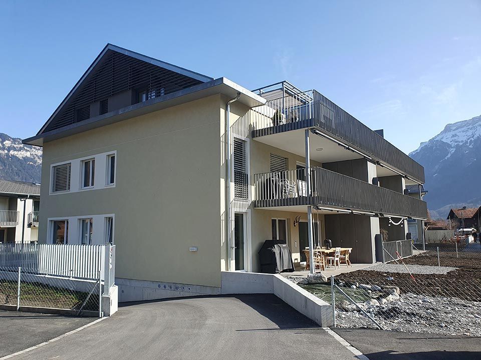 Wohngebäude, Arbeit von Holzbau A-Z, A. Zingg-Hänni