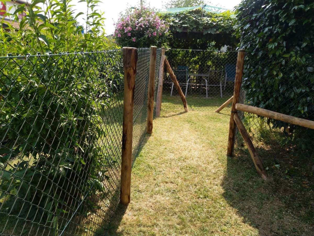 recinzione in legno