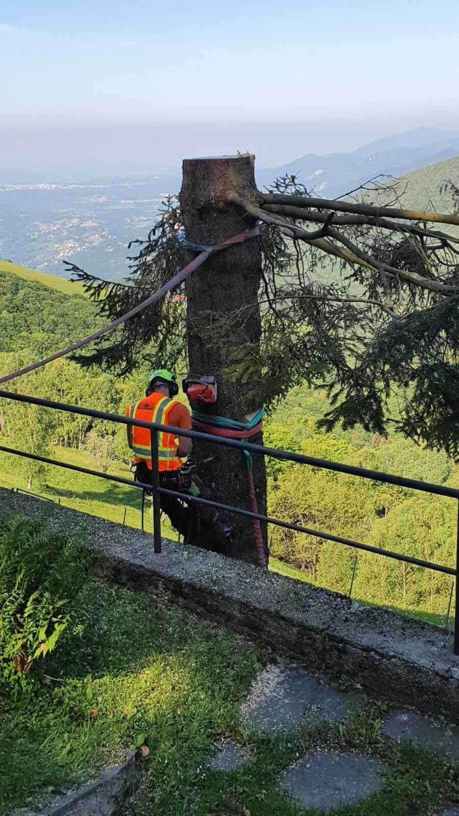 operazioni con elicottero