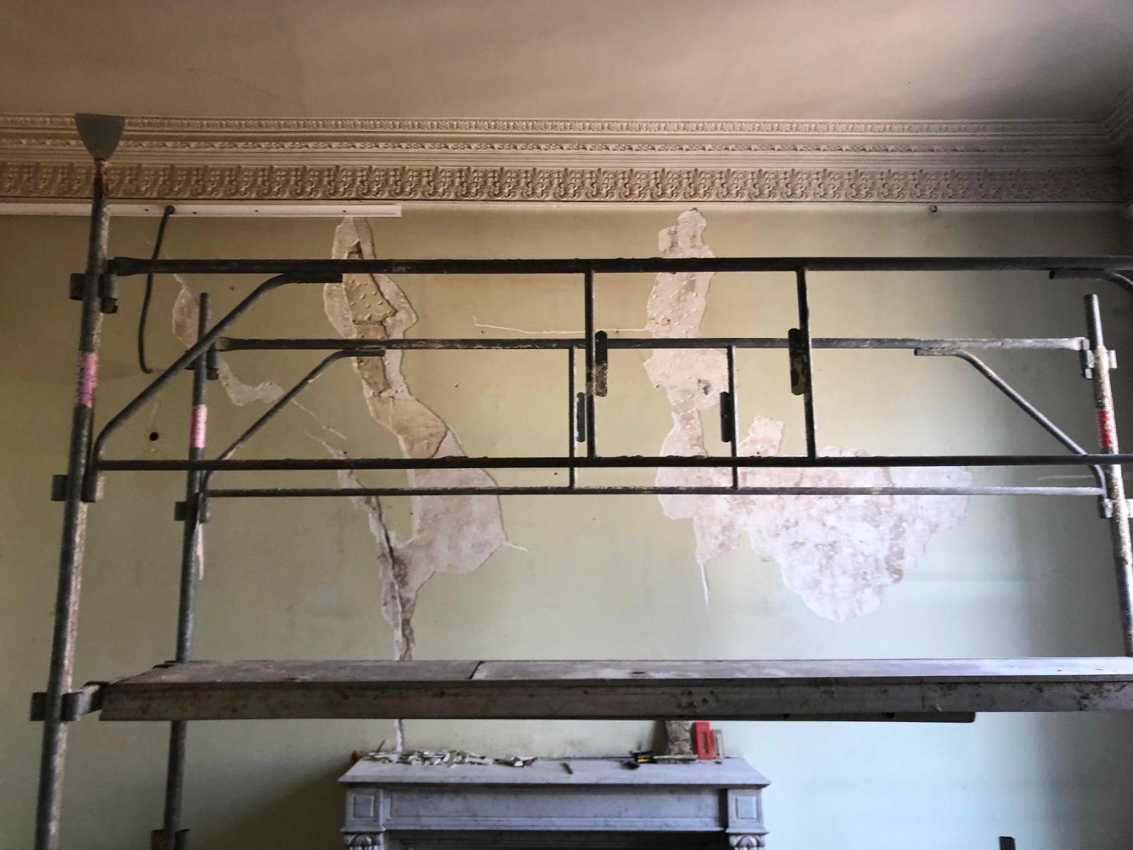 Echafaudage chantier