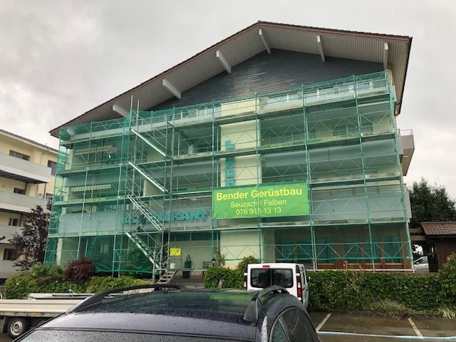 Fassadengerüst - Bender Gerüstbau GmbH in Seuzach