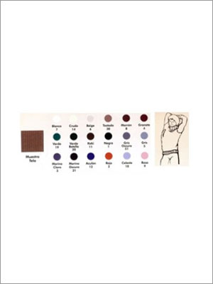 Muestras de color etiquetadas en español con el dibujo de una persona.