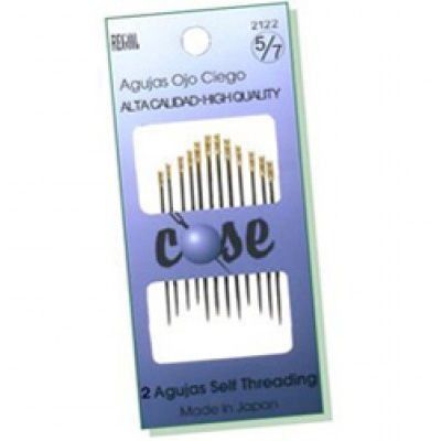 Paquete de agujas de coser, etiquetado 