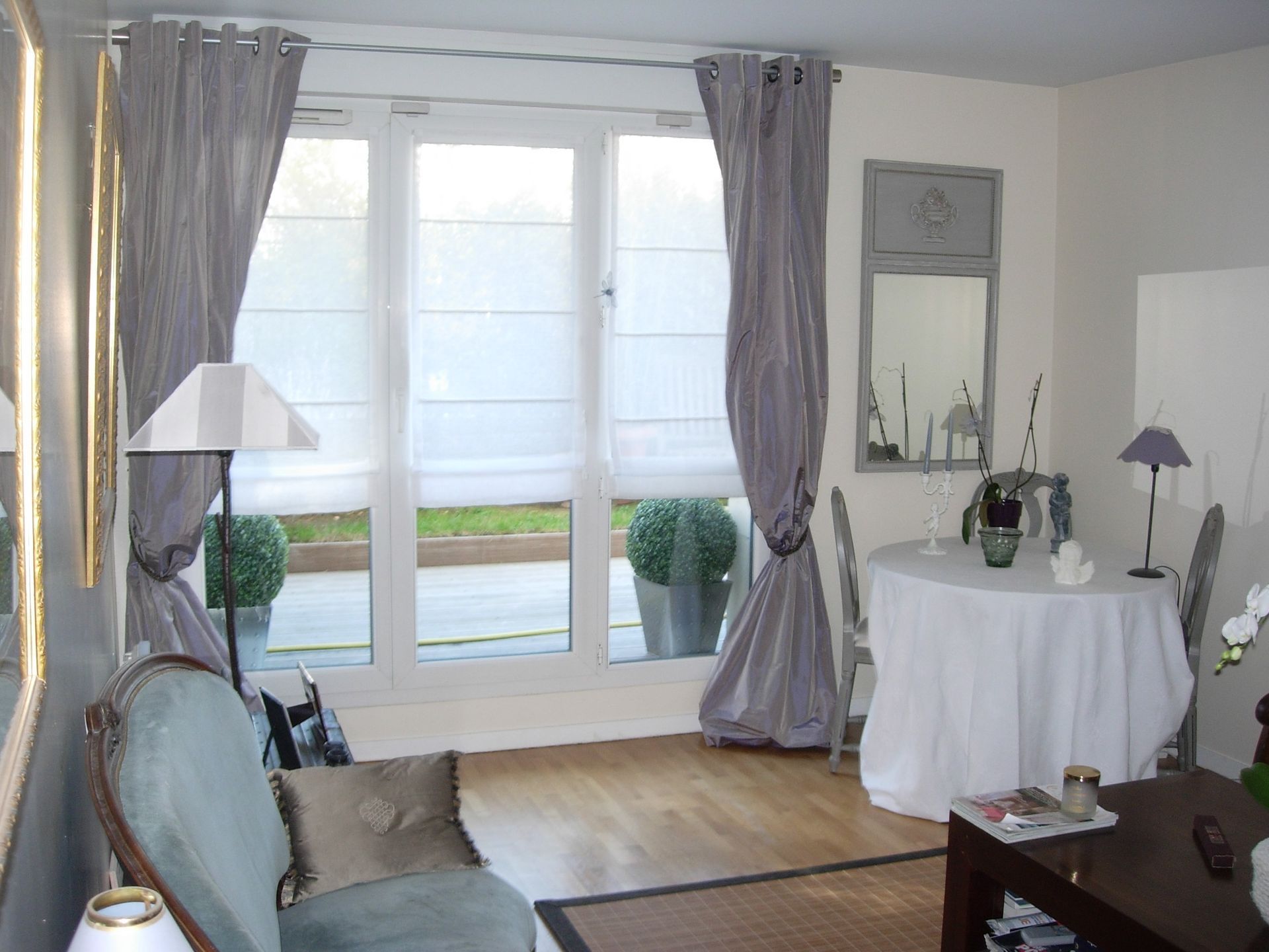 Rénovation salon romantique