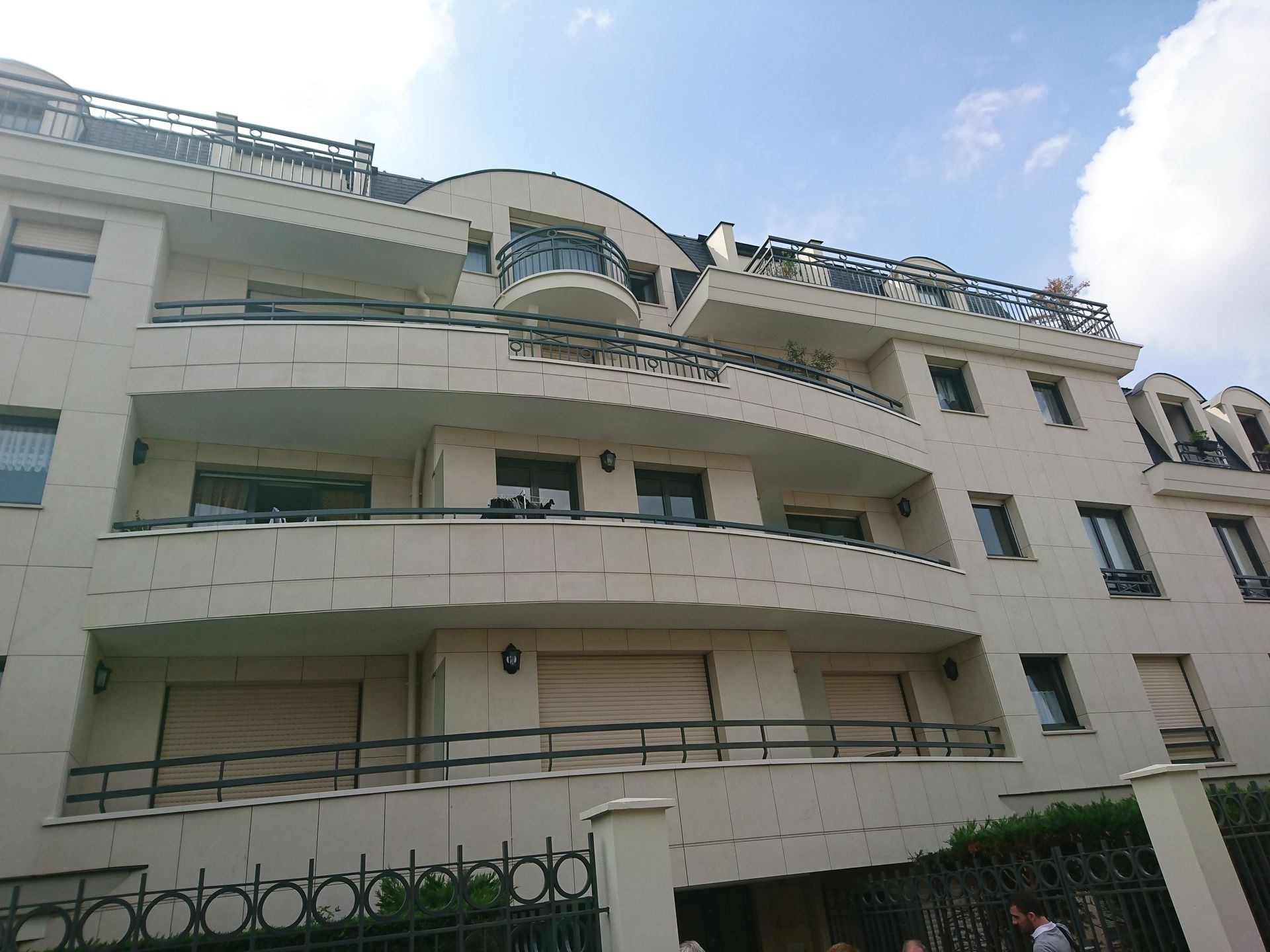 Façade d’immeuble moderne