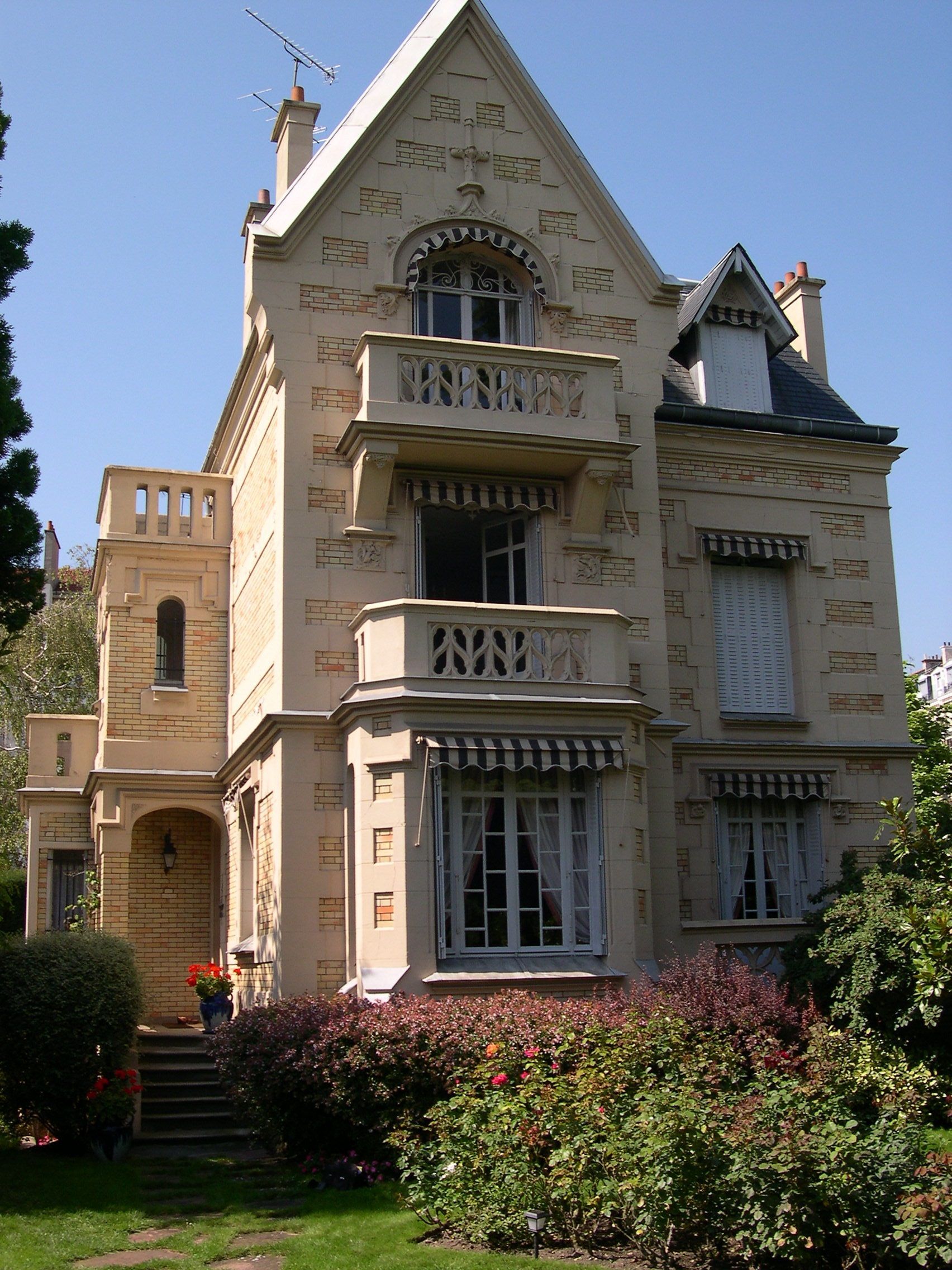 Ravalement de façade d’une maison particulière