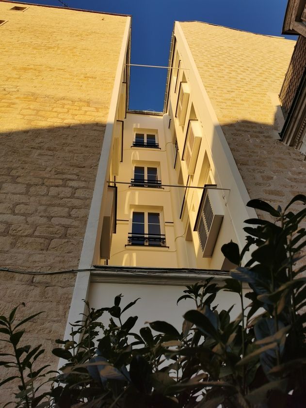 Renfoncement d’une façade d’immeuble