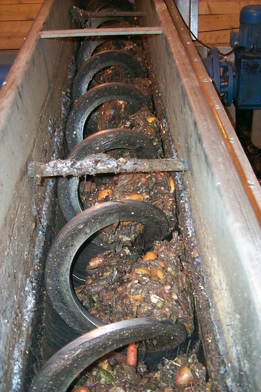 Abfall-Spiralförderer - Mohler Metallbau Spiralförderanlagen