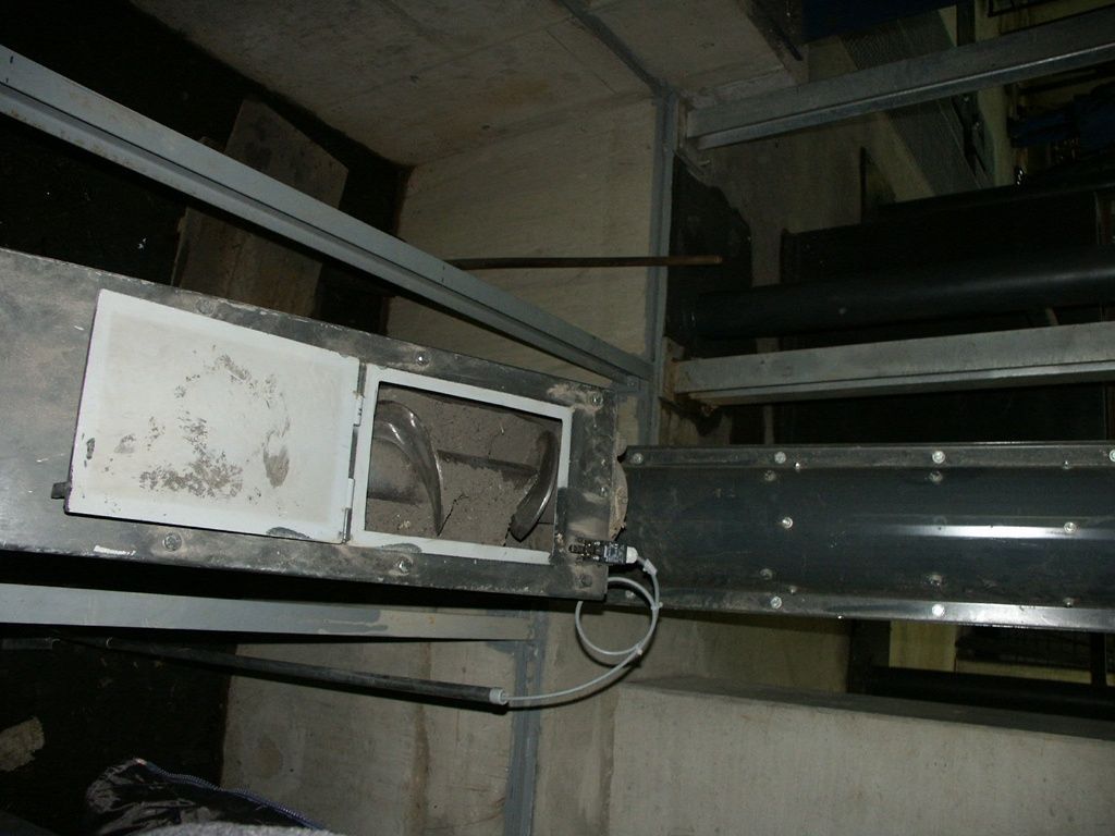 Asche-Spiralförderer - Mohler Metallbau Spiralförderanlagen