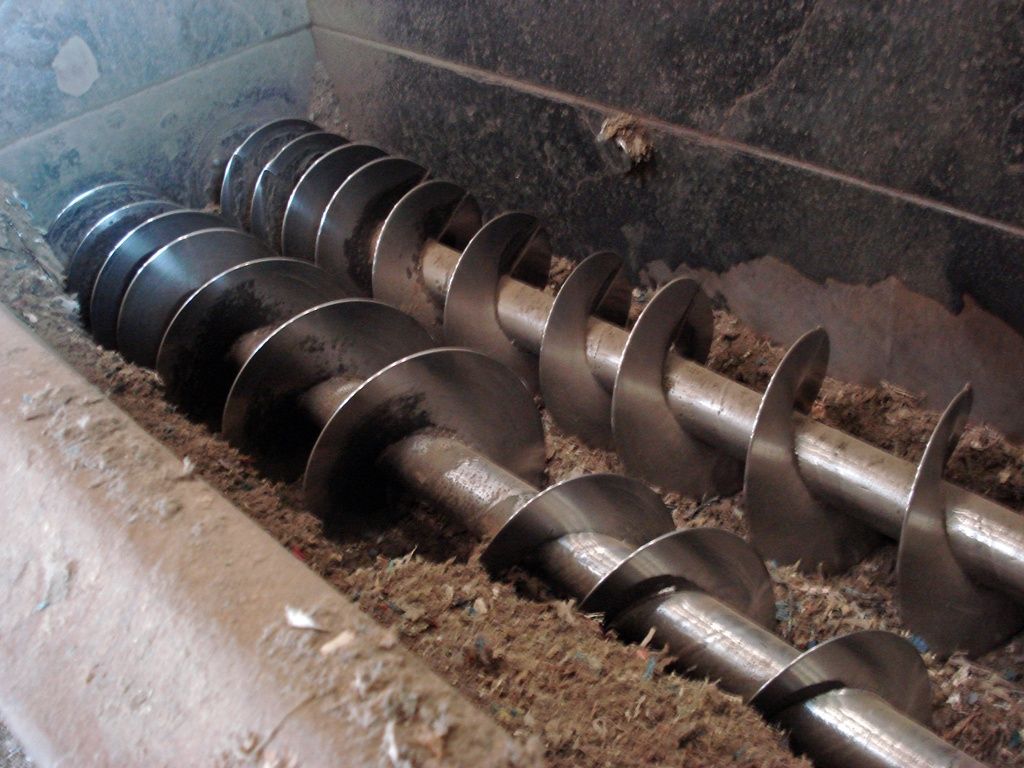 Doppelspiralförderer - Mohler Metallbau Spiralförderanlagen