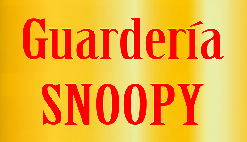 Guardería Snoopy