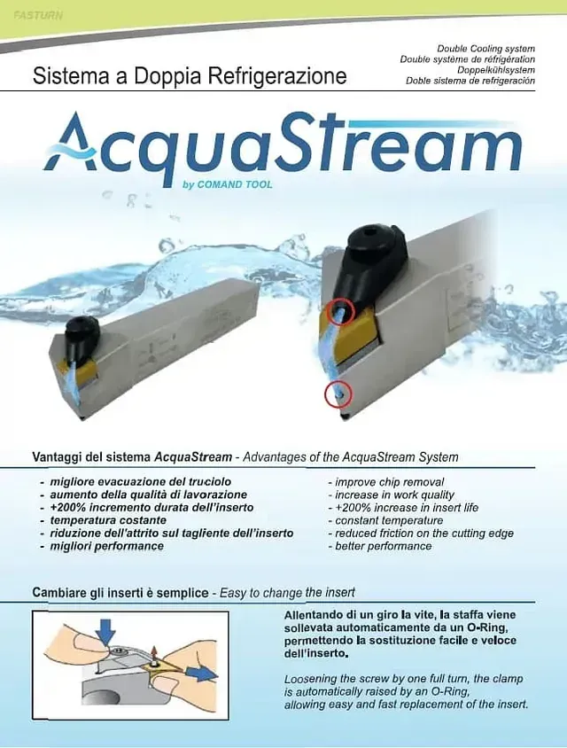 Acquastream es una empresa que fabrica un producto llamado Acquastream.
