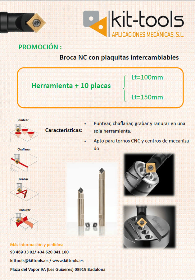 Es un volante de una empresa llamada kit-tools.