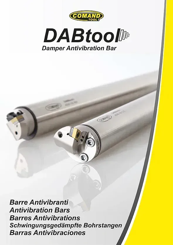Un folleto para una barra antivibratoria amortiguadora.