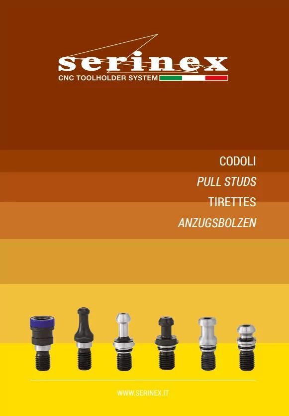 Un folleto de una empresa llamada serimex muestra una variedad de herramientas.