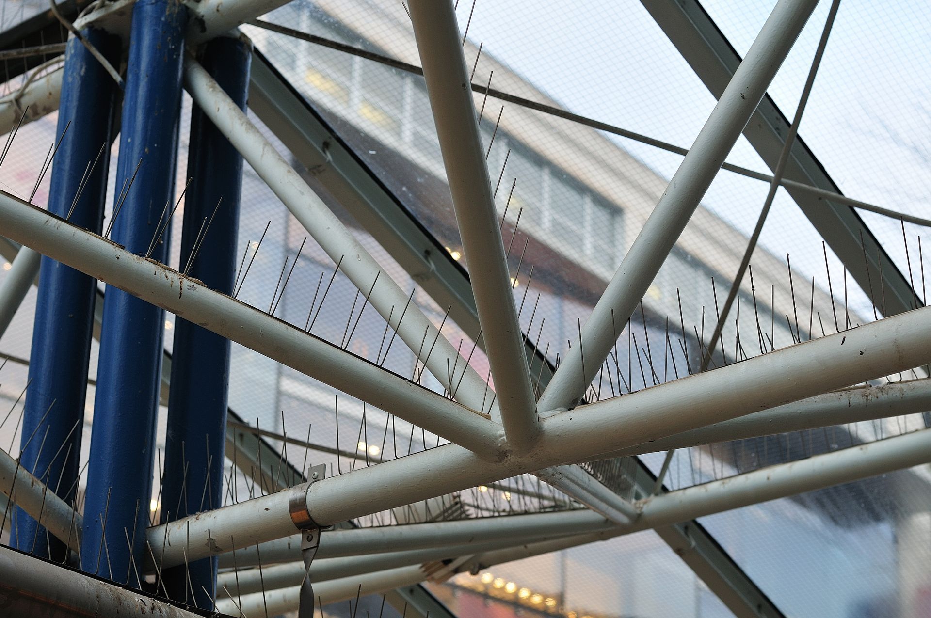 Protection antivolatile sur des poutres