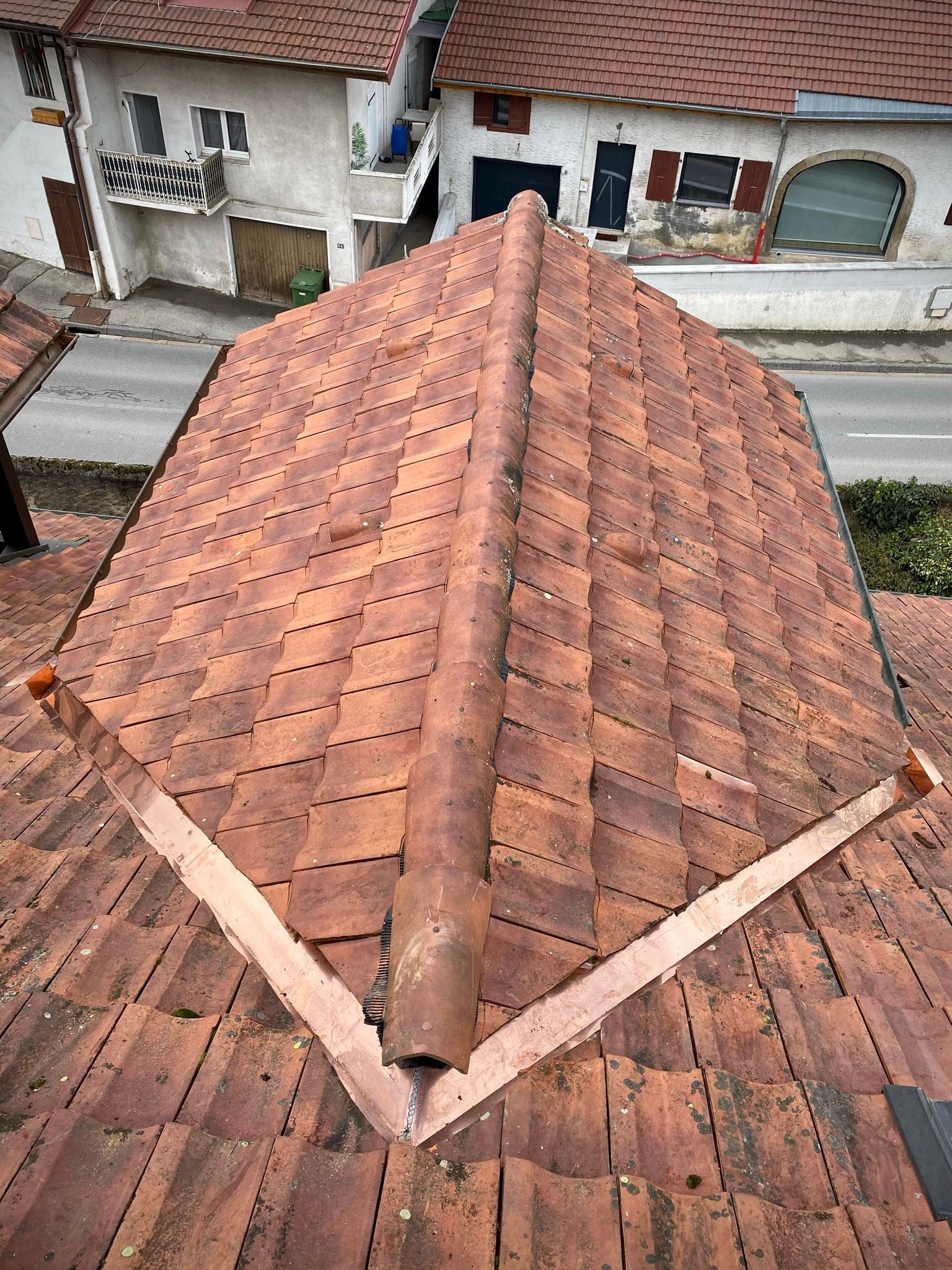 Couverture en tuiles