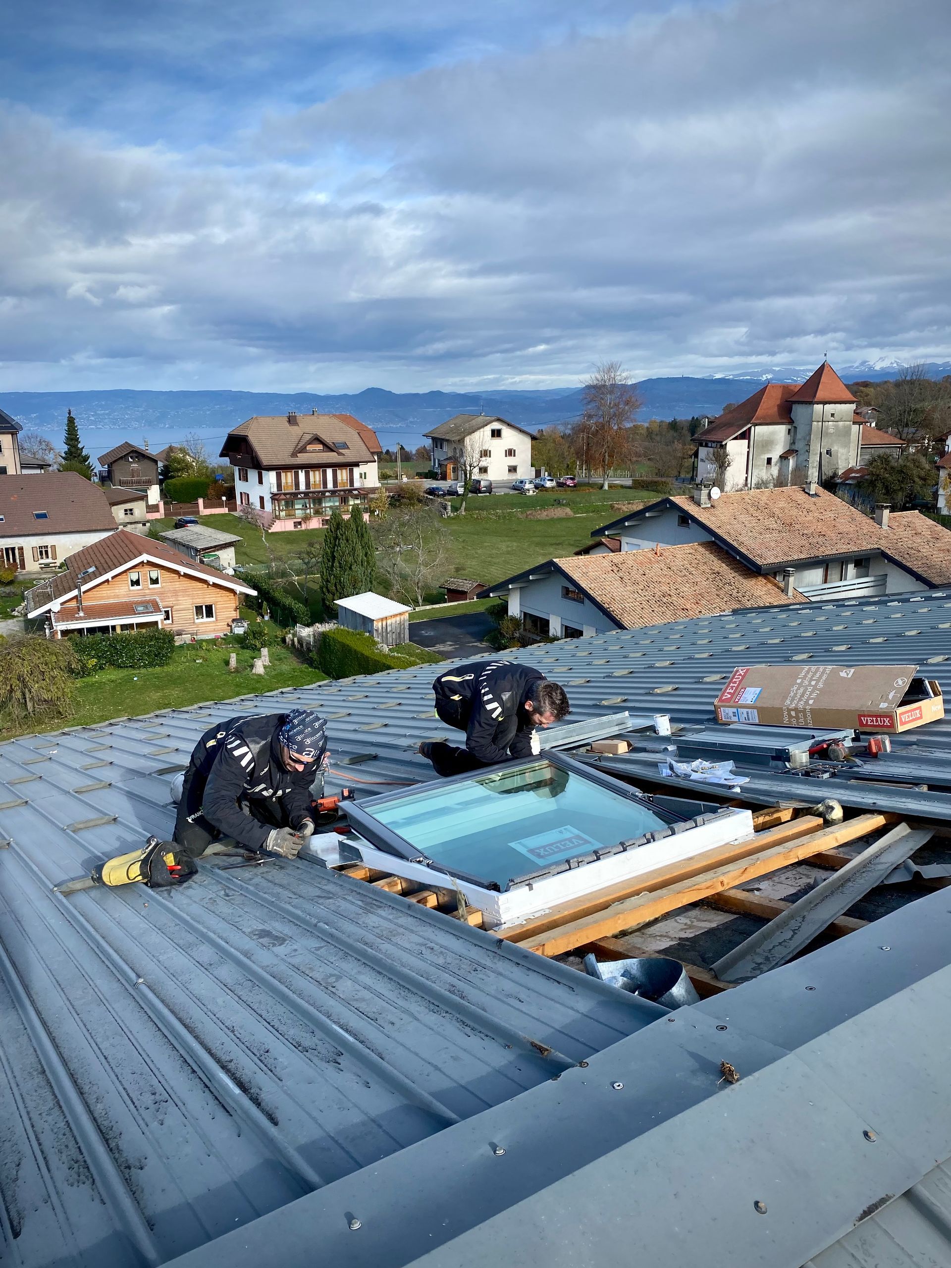 Pose d'un Velux