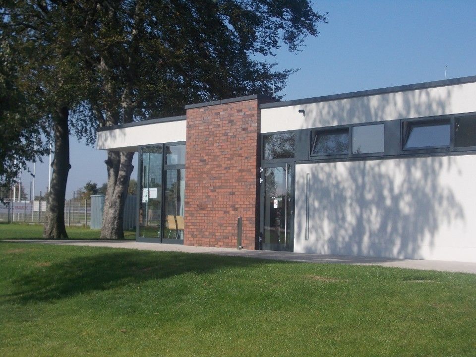 Umbau Rasen von der Seite