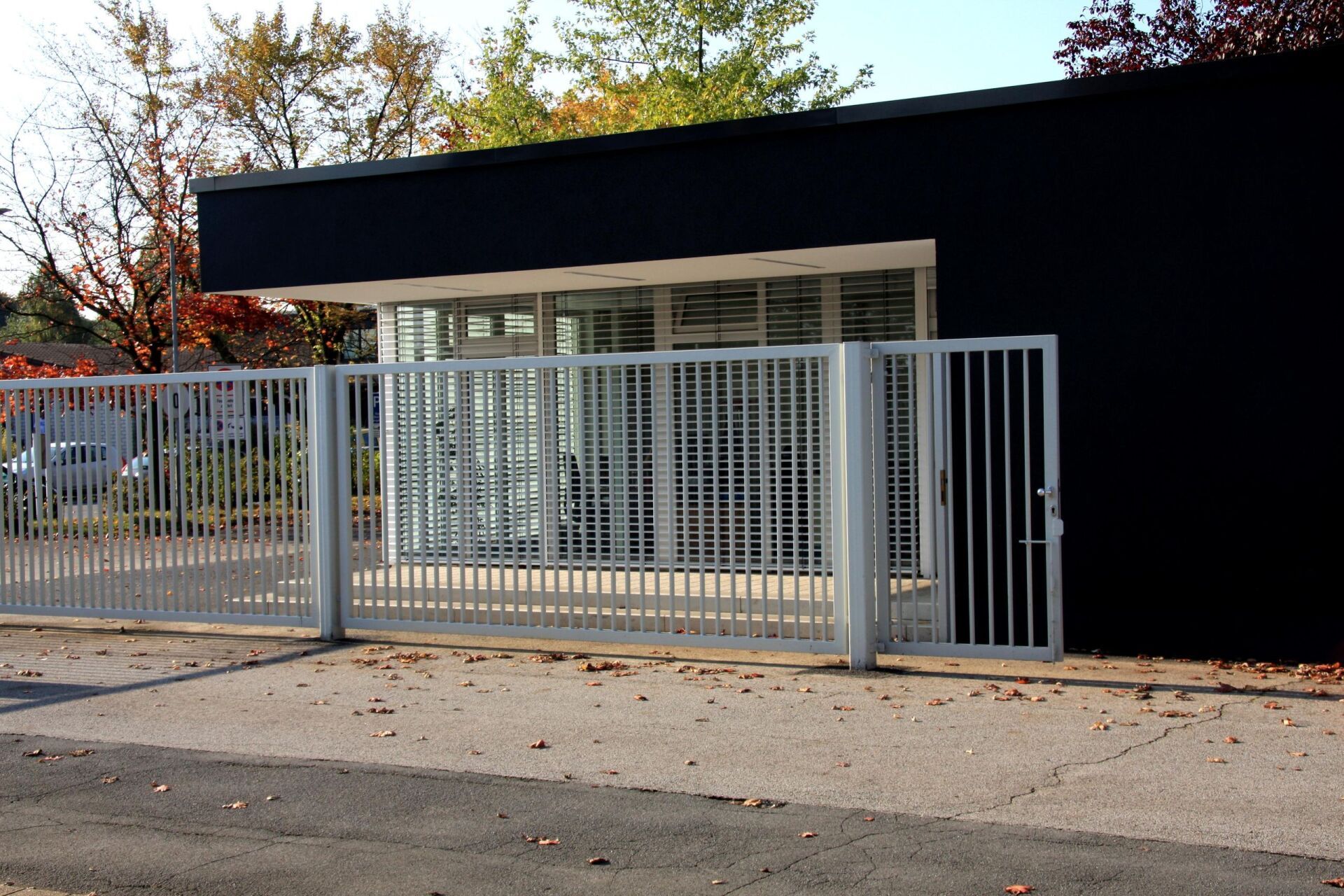 seitenansicht eines hauses