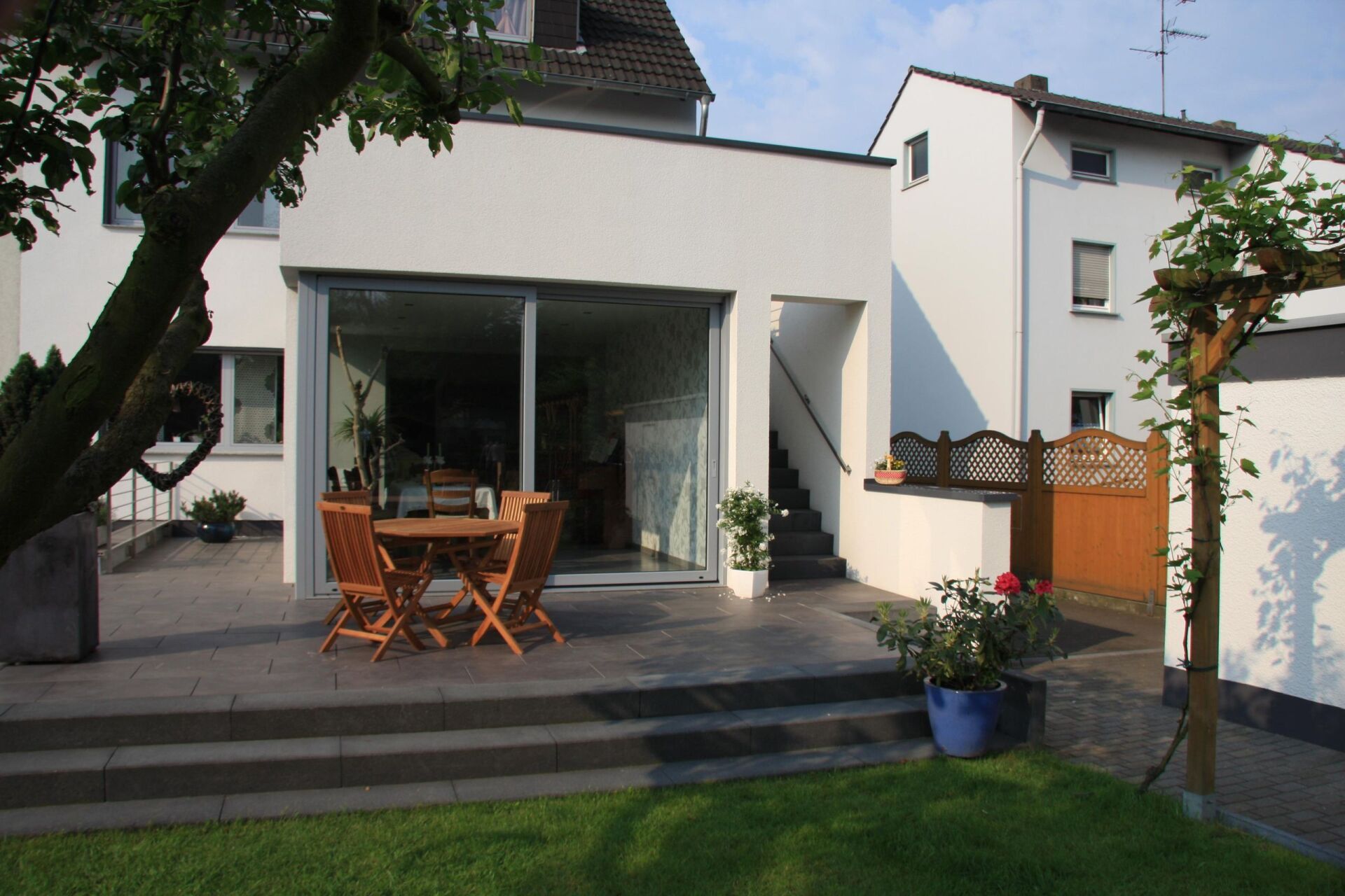 Anbau an ein Wohnhaus