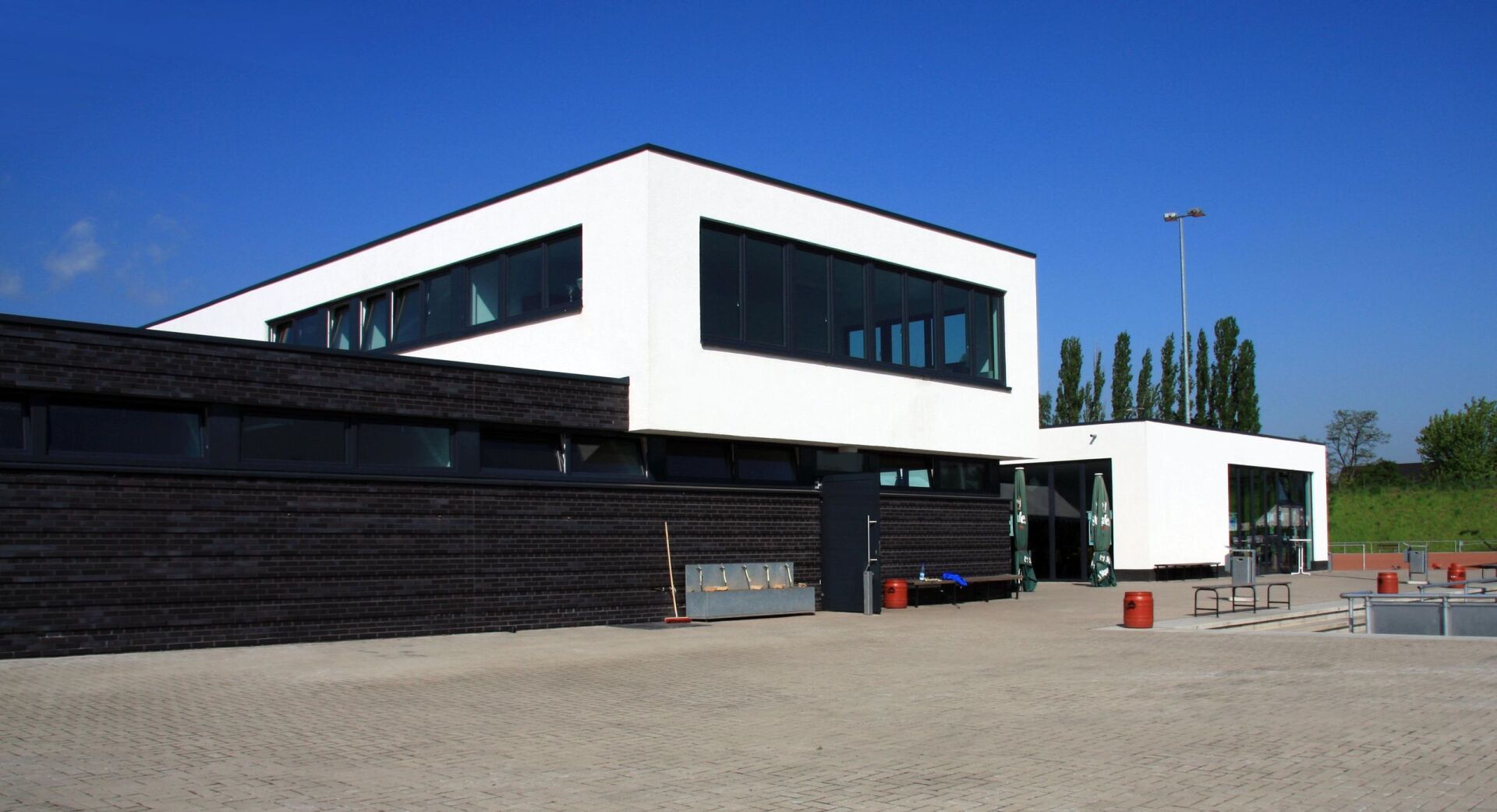 Sportanlage in der Natur