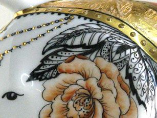 Porzellanmalerei Teller | Deniz Demiral Dogan | Porzellan-Malatelier | Porzellanmalkurse, Porzellanmalerei, Porzellan-Geschäft | Schaffhausen