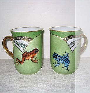 Teeservice | Deniz Demiral Dogan | Porzellan-Malatelier | Porzellanmalkurse, Porzellanmalerei, Porzellan-Geschäft | Schaffhausen