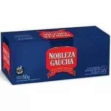 Caja azul de yerba mate