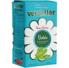 Caja de Yerba Mate con boldo marca