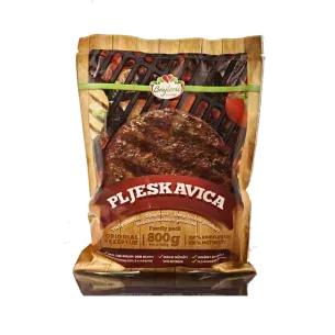 Paquete de hamburguesa de carne