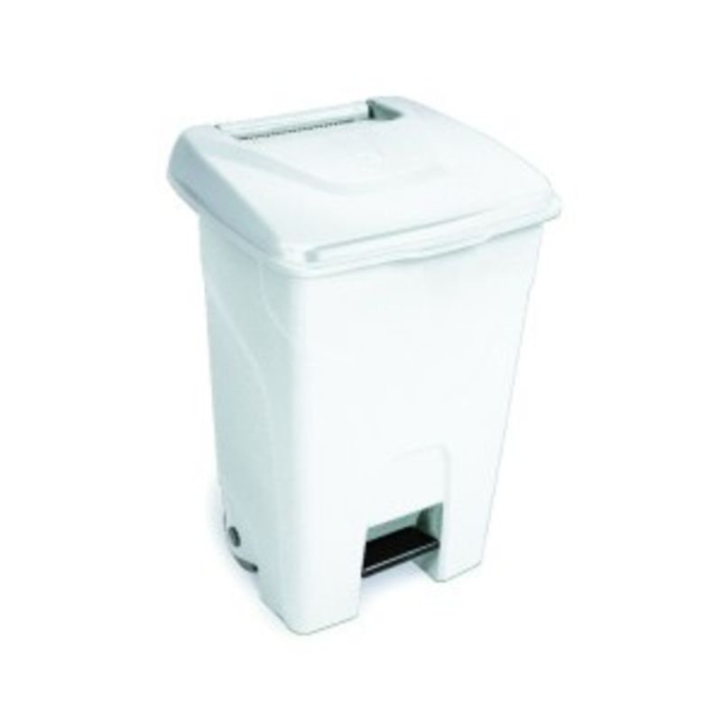 petite poubelle blanche