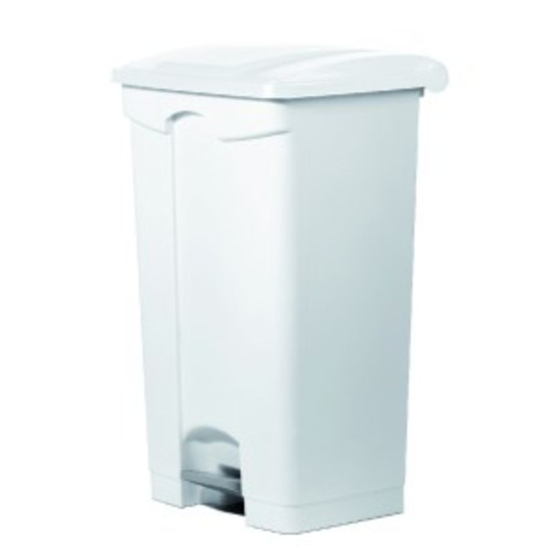 grande poubelle blanche