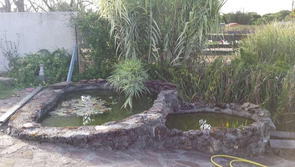 Réalisation de bassins en pierre pour un jardin