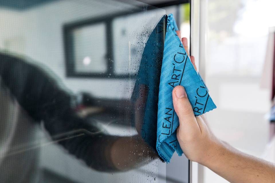 Reinigung einer Wohnung