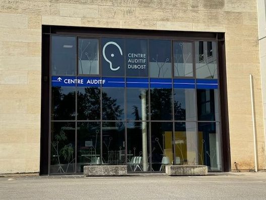 Devanture du magasin Audition Dubost