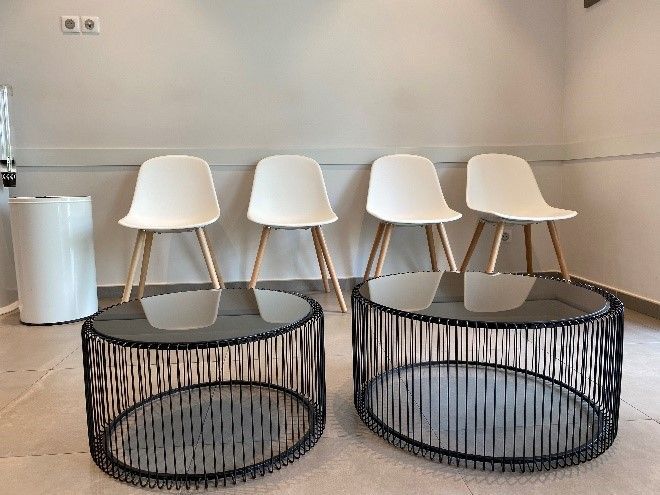 Tables basses rondes