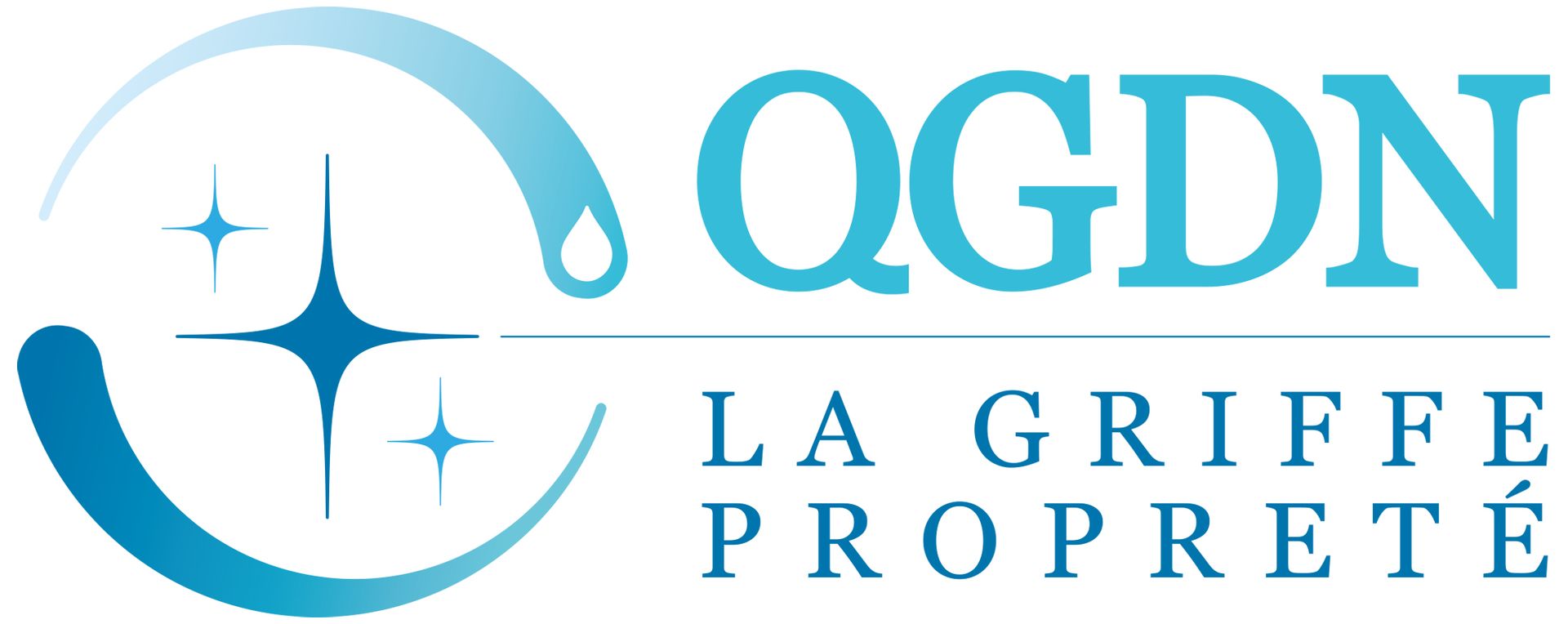 Logo QGDN, La Griffe Propret&eacute;.