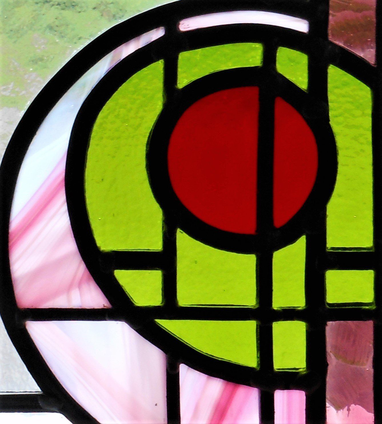 Vitrail au plomb, création sur mesure