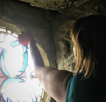 Etude d'un projet de restauration de vitrail