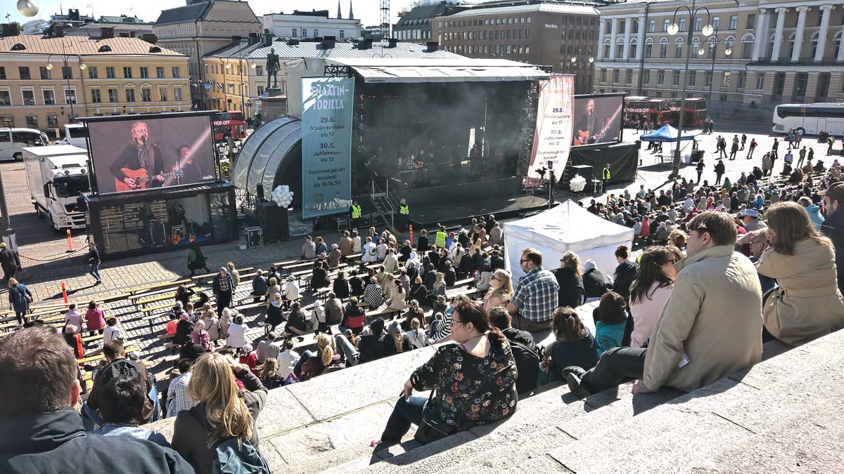 15 m2 screencontainer - Eventgear Oy