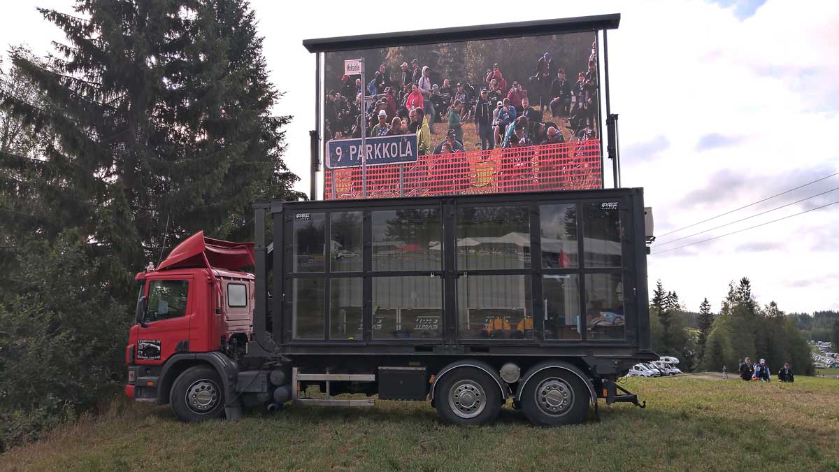 15 m2 screencontainer - Eventgear Oy