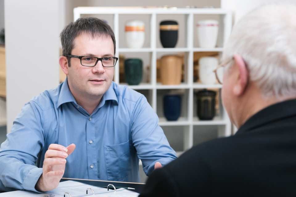 Bestattungen Krumrein Beratungsgespräch