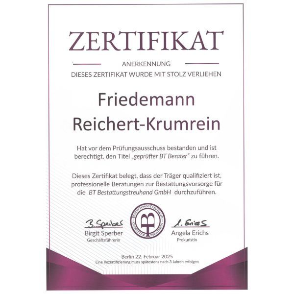 Bestattungen Krumrein