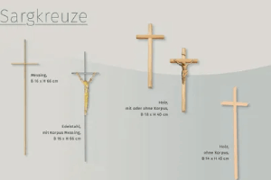 Bestattungen Krumrein. Sargkreuze