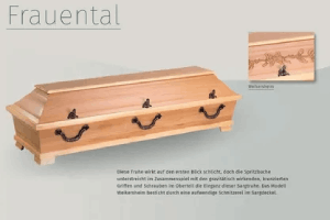 Bestattungen Krumrein. Sarg Langenburg