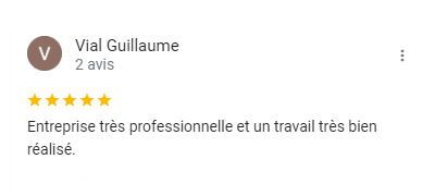 Commentaire google de Guillaume Vial