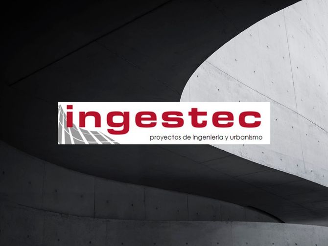 A logo for ingestec projects de ingenieria y urbanismo