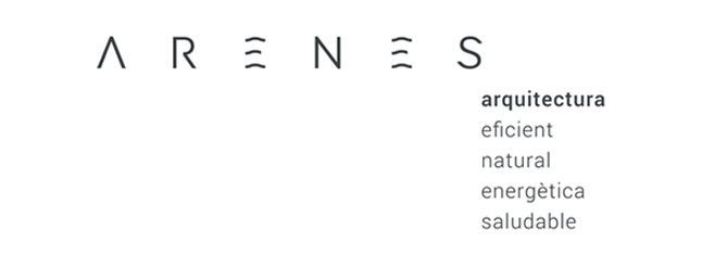 Un logotipo para una empresa llamada aren es