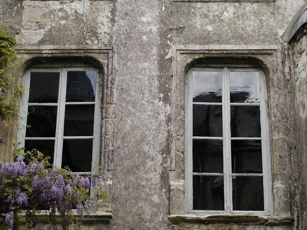 Fenêtres de l'Hôtel Toutin avant travaux
